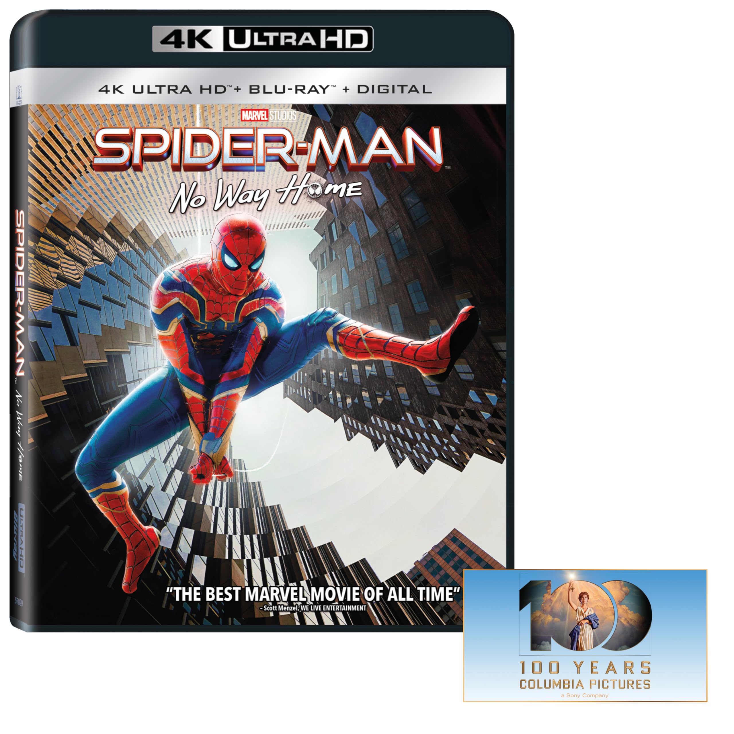 Spider-Man: No Way Home [4K UHD] [Region Free] [Blu-ray]