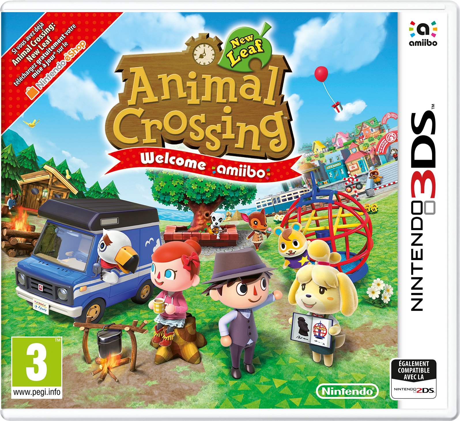 "Animal Crossing" - New Leaf Welcome amiibo + 1 carte