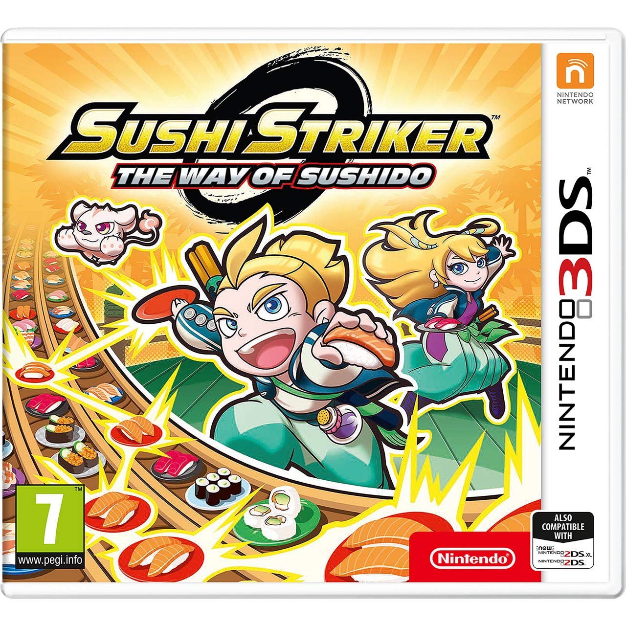 Sushi Striker The Way of Sushido (Nintendo 3DS)