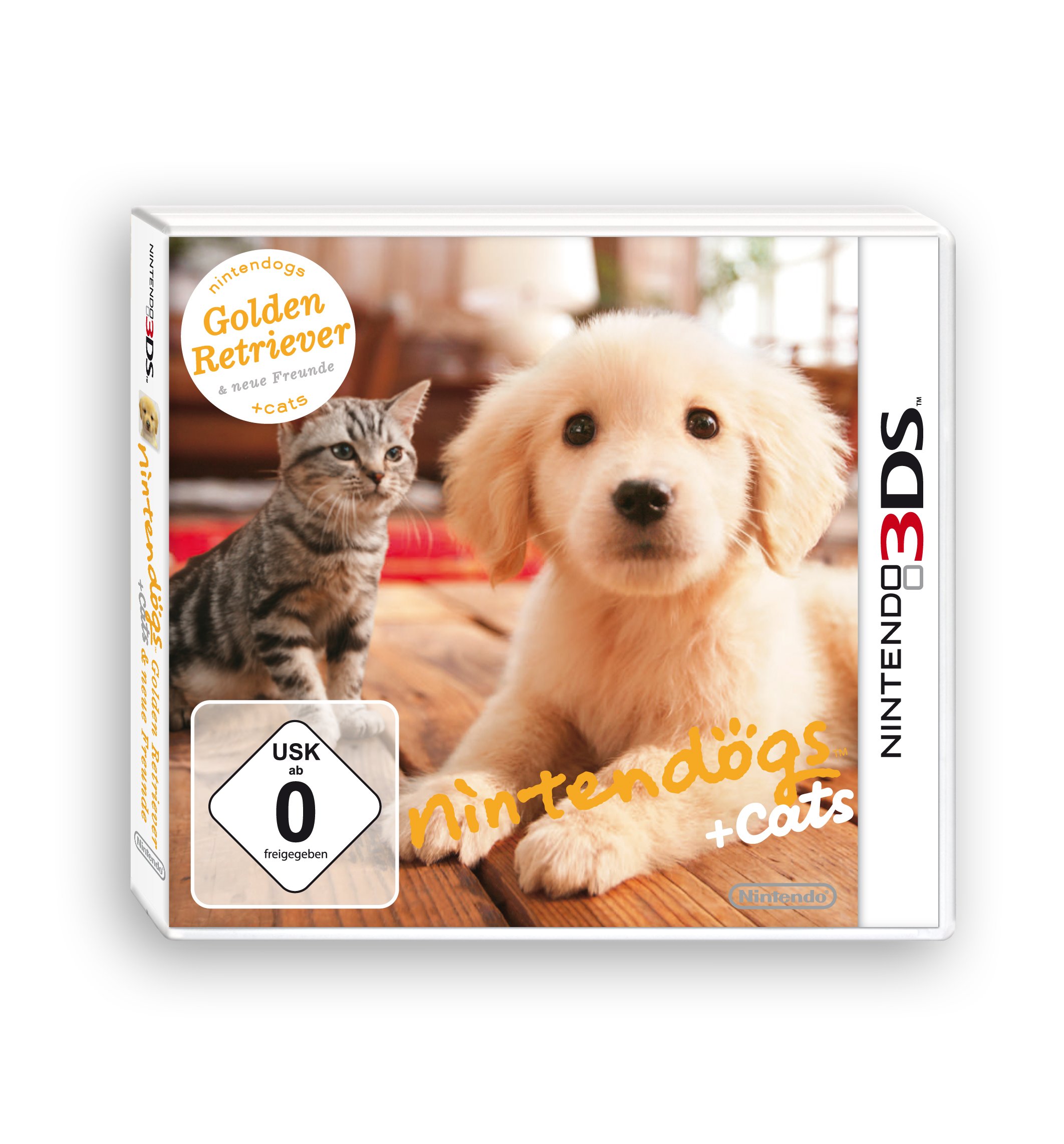 Nintendogs + Cats: Golden Retriever & Neue Freunde - [Nintendo 3DS]
