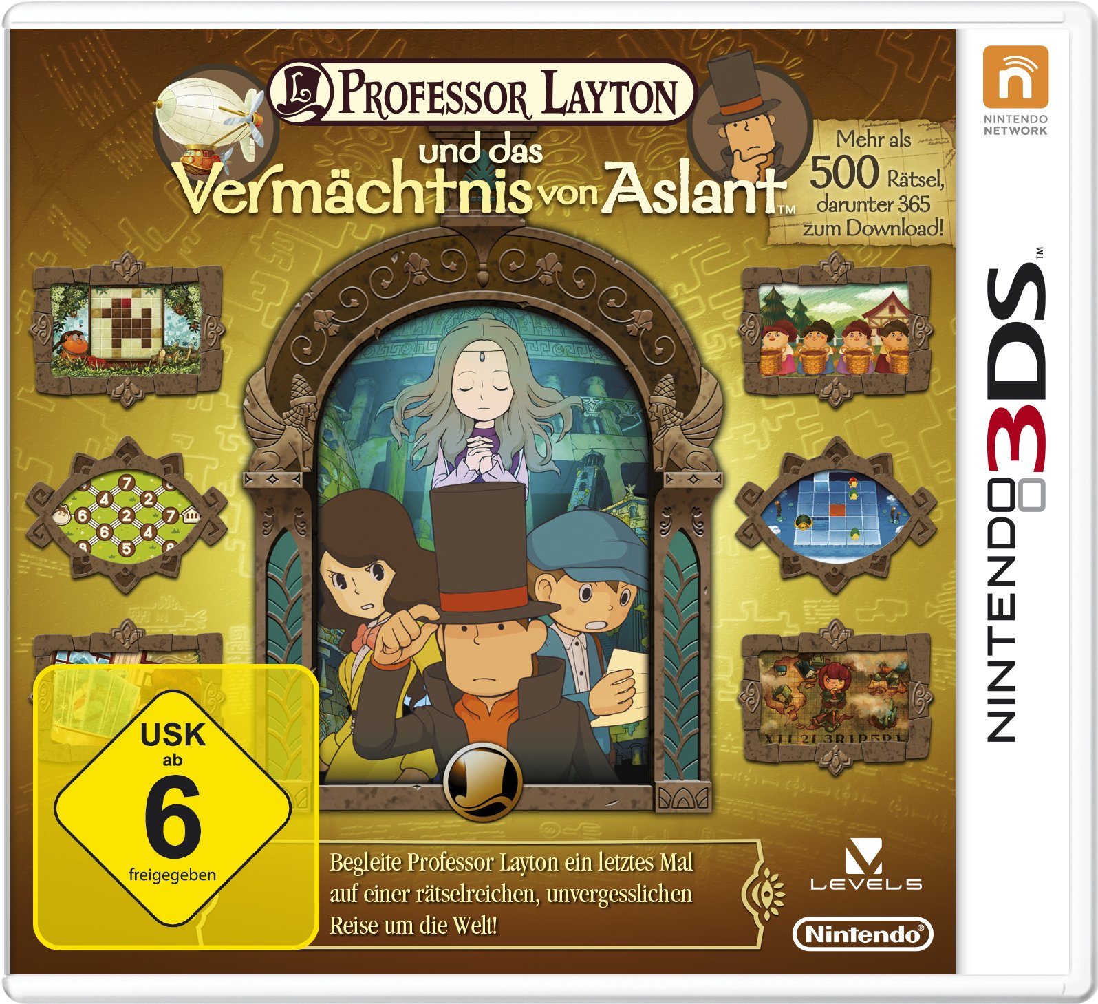 Professor Layton und das Vermächtnis von Aslant - [Nintendo 3DS]