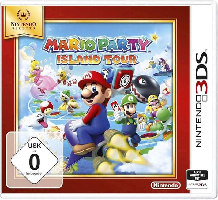 Mario Party: Island Tours - Nintendo Selects - [3DS]