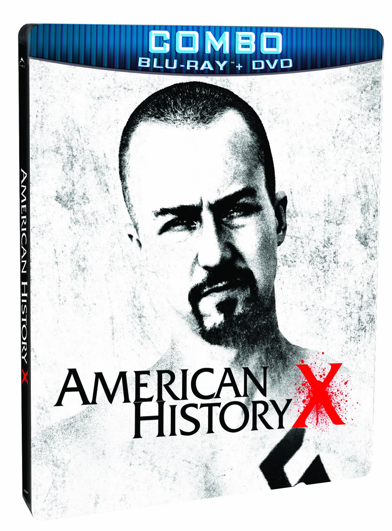 American History X - Steelbook (BD+DVD Combo Pack) (Import ohne dt. Ton) [Blu-ray]