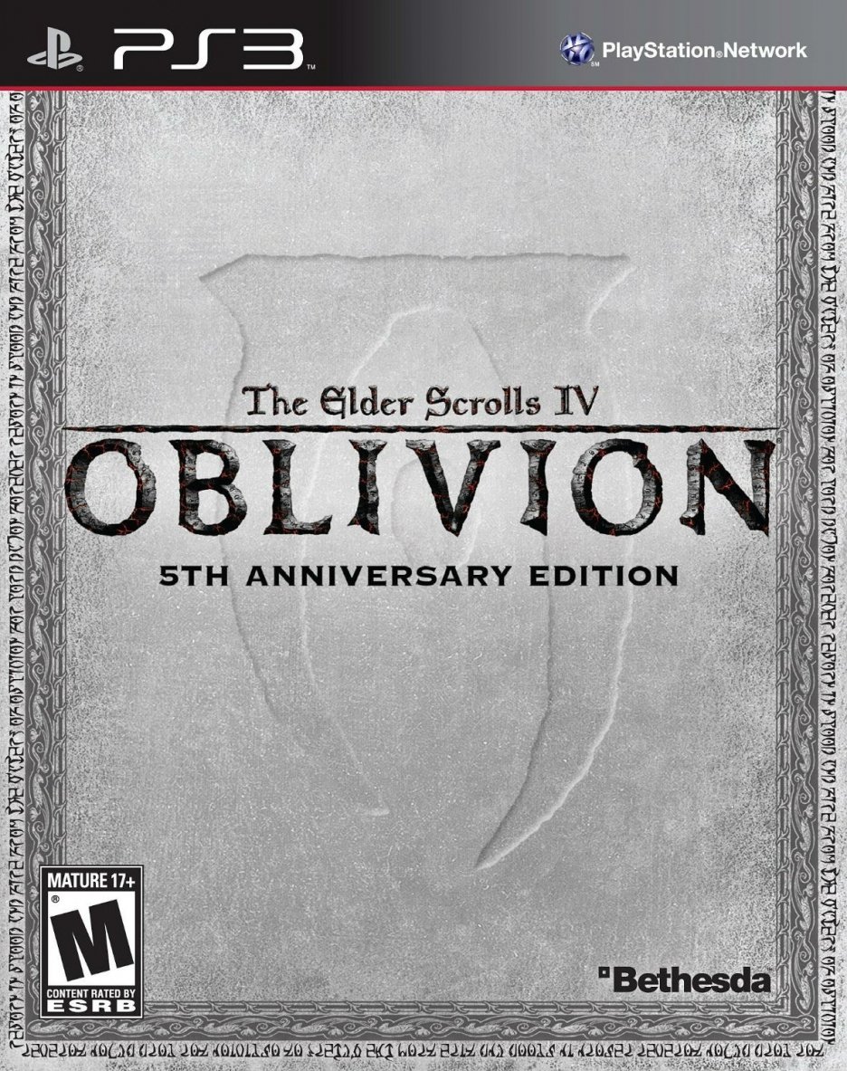 The Elder Scrolls IV: Oblivion [5th Anniversary Edition inkl. allen AddOns, Karte und Bonus DVD, Internationale Version]