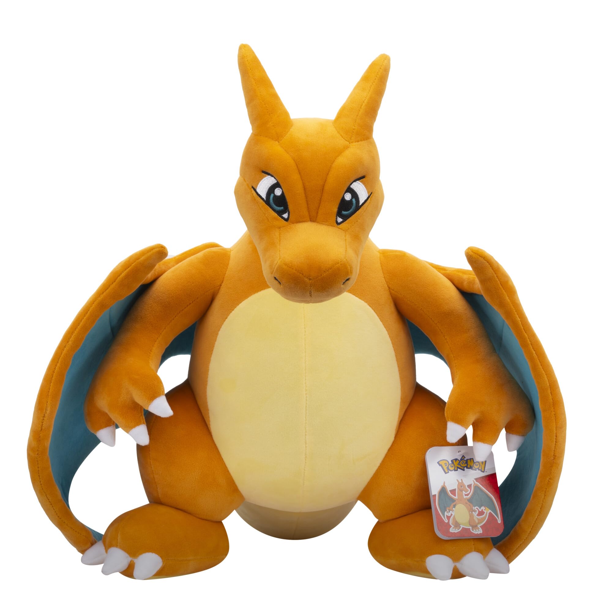 Pokémon PKW3681-60cm Plüsch - Glurak, offizielles Plüsch