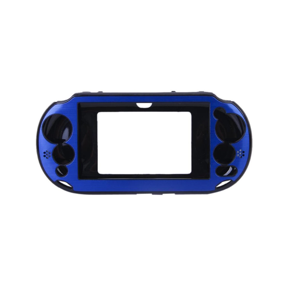 OSTENT Bunte Aluminium Metallhaut Schutzhülle für Sony PS Vita PSV PCH-2000 - Farbe Blau