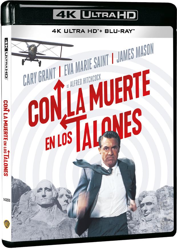 Der unsichtbare Dritte / North by Northwest (1959) 4K Ultra HD + Blu Ray mit deutschem Ton