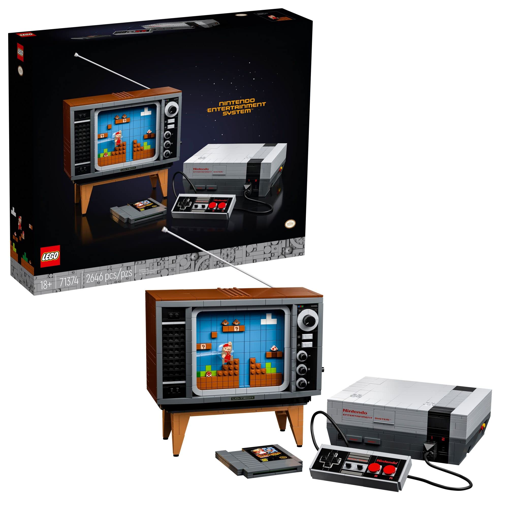 Lego Super Mario 71374 - NES (2646 Teile)