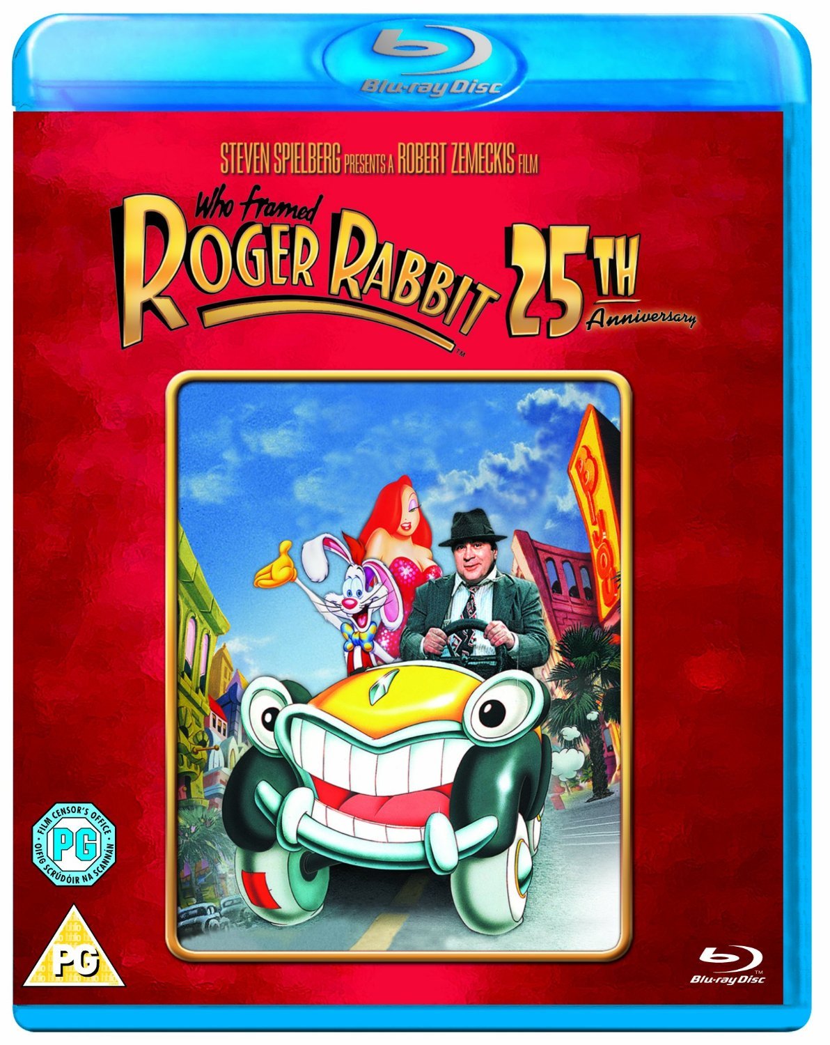 Roger Rabbit Blu-ray, gerahmt