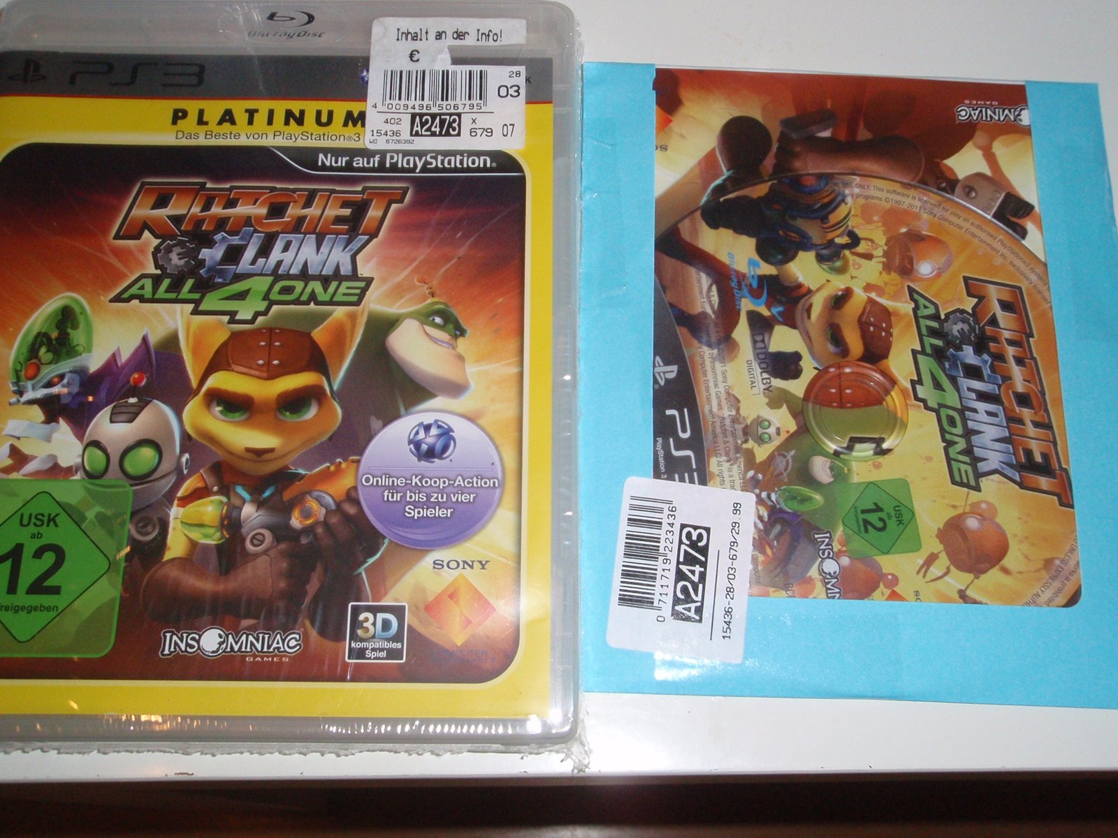 Ratchet & Clank - All 4 One [Platinum] - [PlayStation 3]