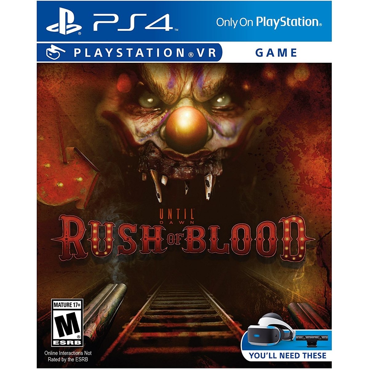 Until Dawn: Rush of Blood [PSVR erforderlich, Internationale Version]