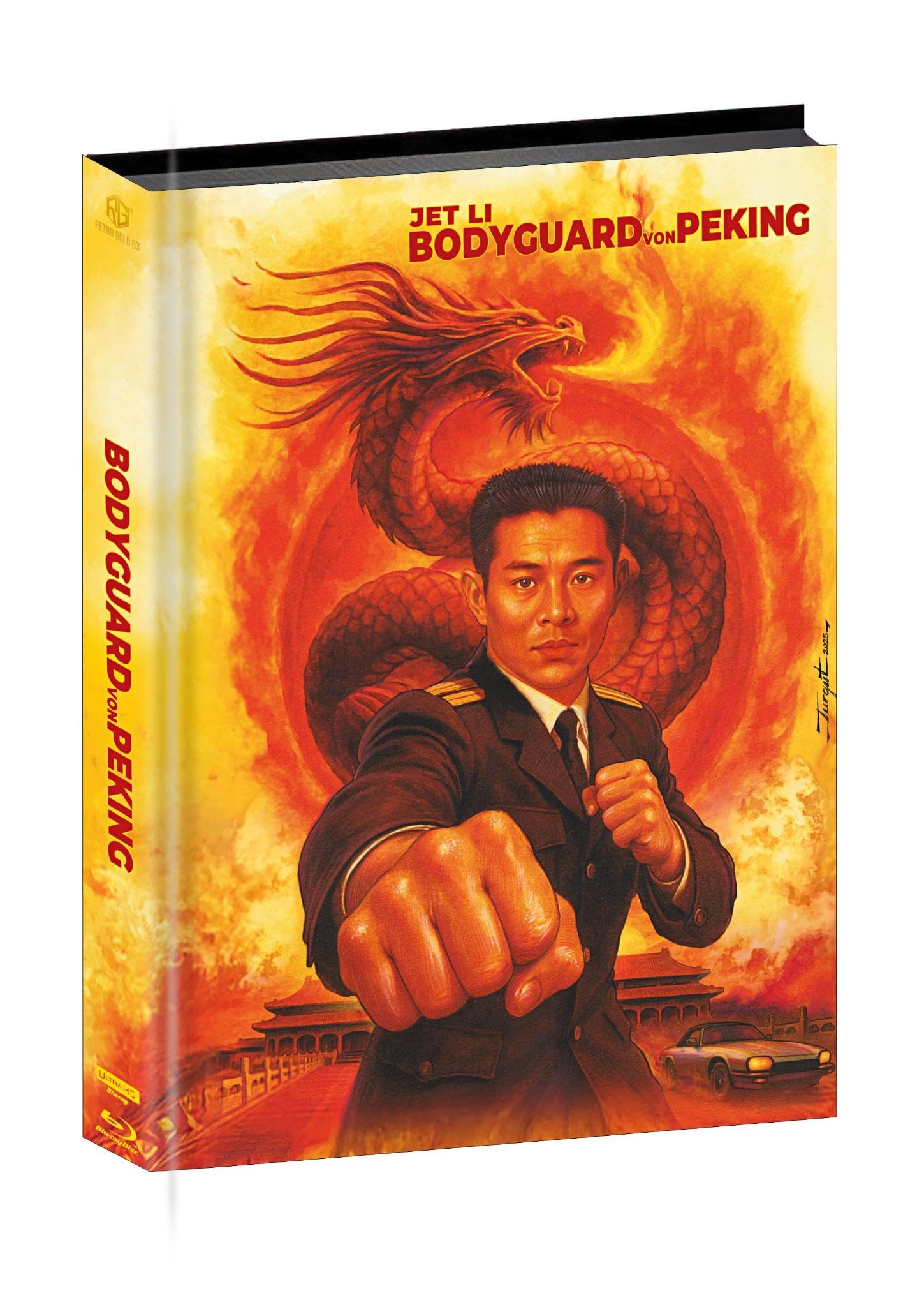 Bodyguard von Peking - FULL UNCUT VERSION - Mediabook Wattiert 4K UHD + Blu ray Mediabook Jet Li