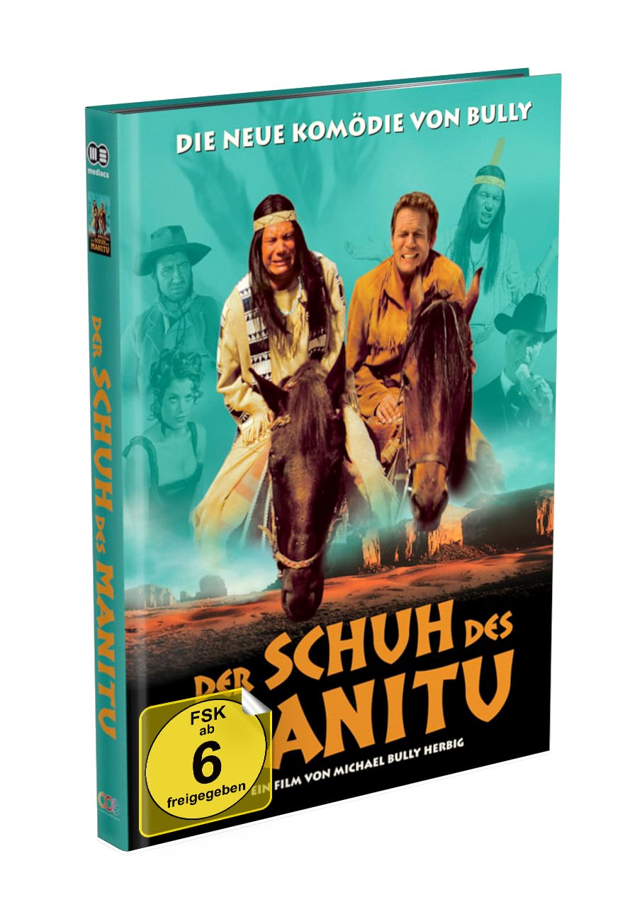 DER SCHUH DES MANITU 2-Disc Mediabook Cover A limited 999 UNCUT (Blu-ray + DVD) A
