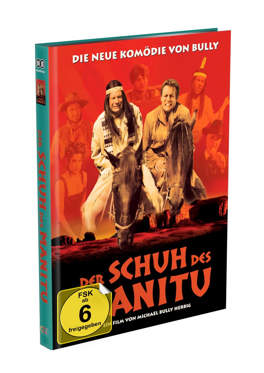 DER SCHUH DES MANITU 2-Disc Mediabook Cover B limited 999 UNCUT (Blu-ray + DVD) B
