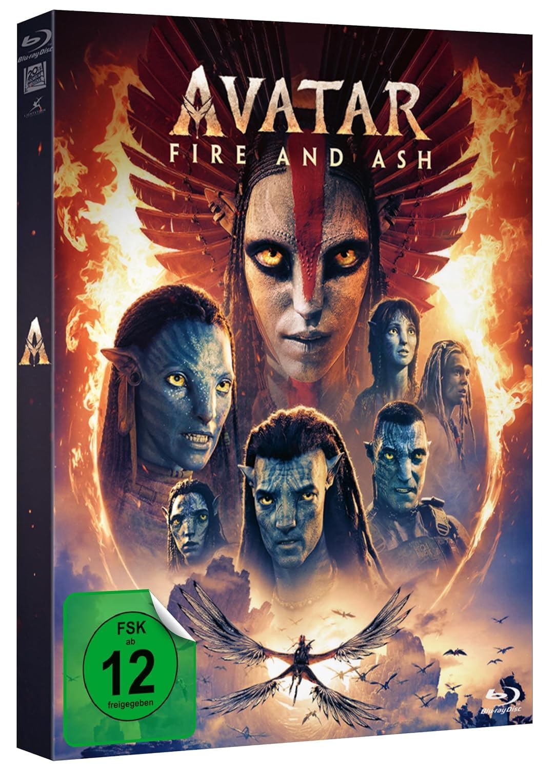 Avatar 3, Fire and Ash, Film 2026, Blu-ray + Bonus-Blu-ray