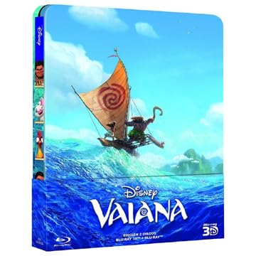 Vaiana / Moana 3D - (2016) ( ) (3D & 2D) (Steelbook Edition) [ Belgier Import ] (Blu-Ray)