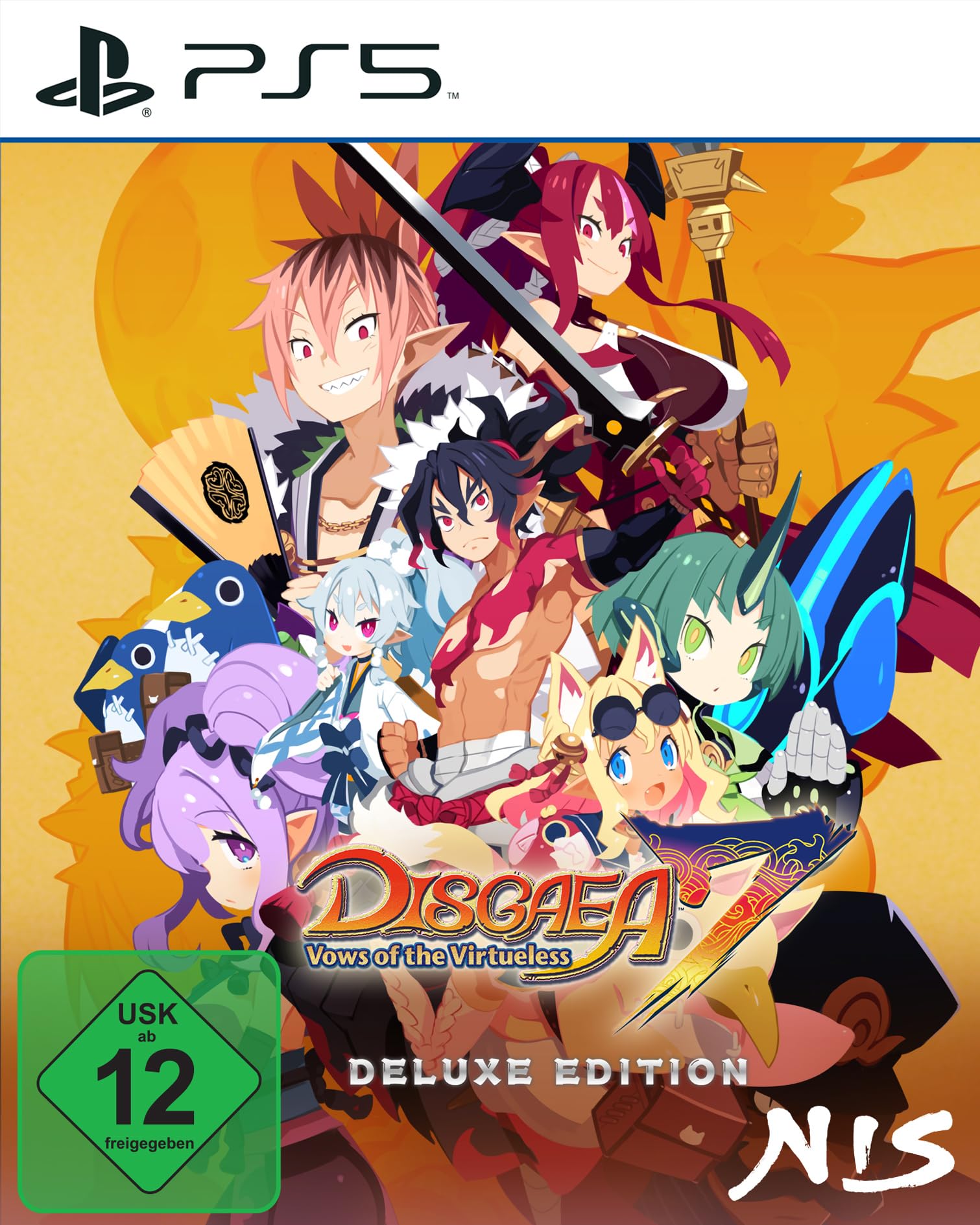 Disgaea 7: Vows of the Virtueless Deluxe Edition (PlayStation 5)