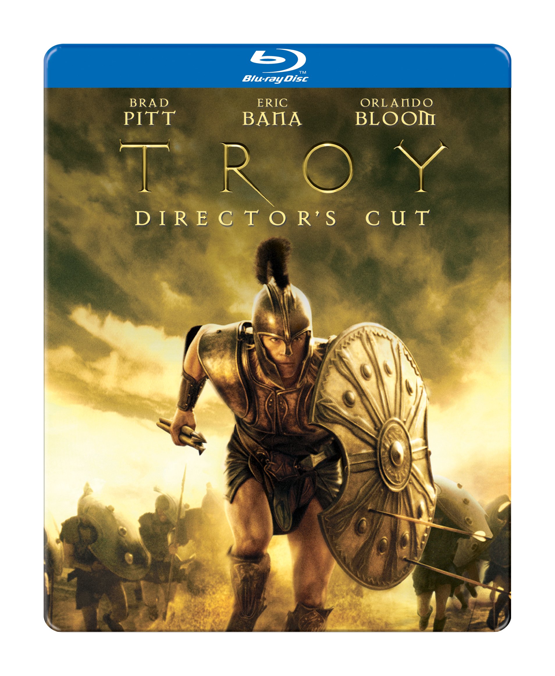 Troy (Troja) - Limited Steelbook Edition - Director´s Cut - inkl. Deutscher Tonspur - Blu-ray