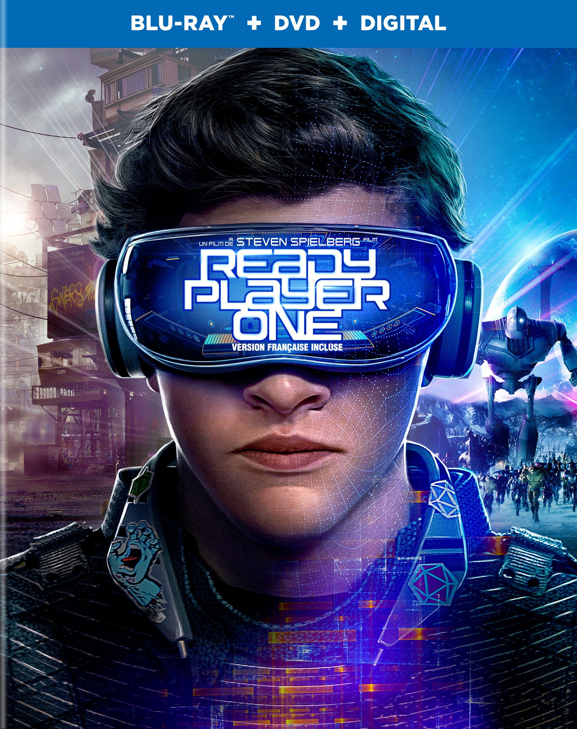Ready Player One [Blu-Ray + DVD + Digital] [Region Free] [Blu-ray]