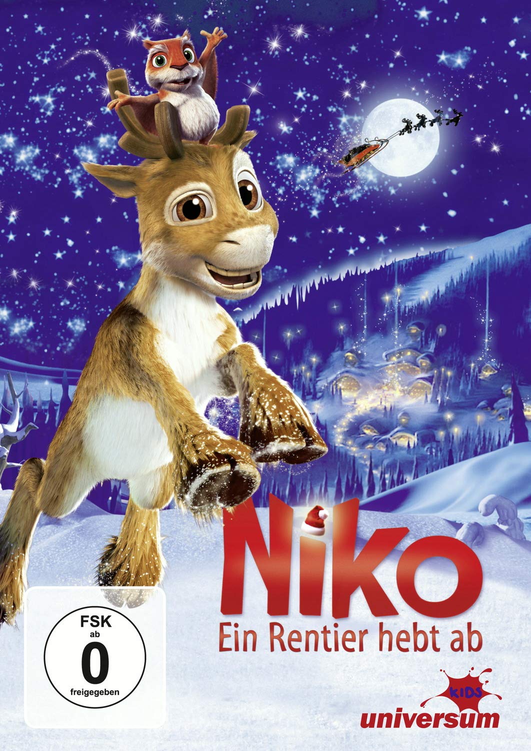 NIKO,EIN RENTIER HEBT AB Niko: Ein Rentier hebt ab