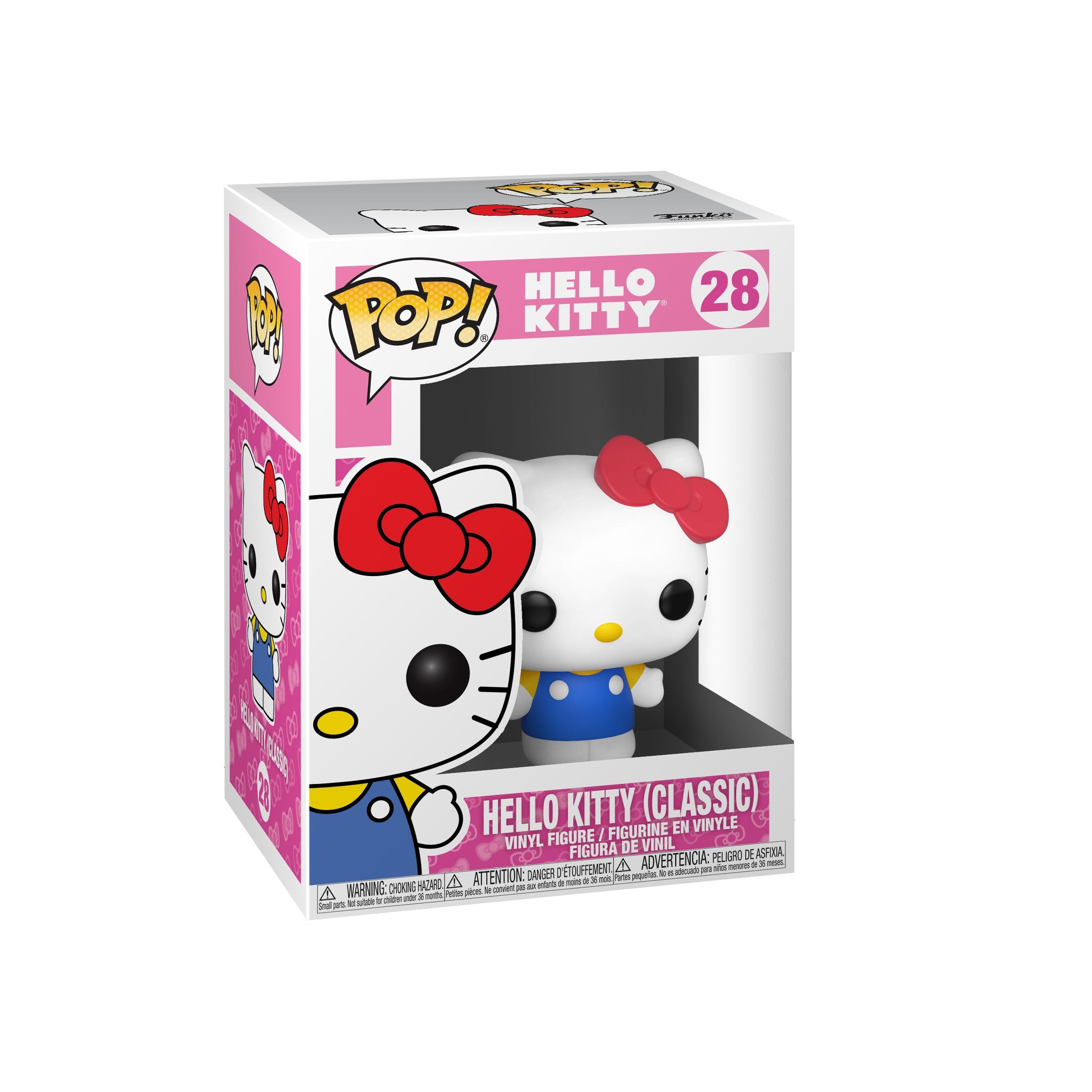 Funko POP! Sanrio: Hello Kitty - Kitty White - Yellow & Blue Overalls