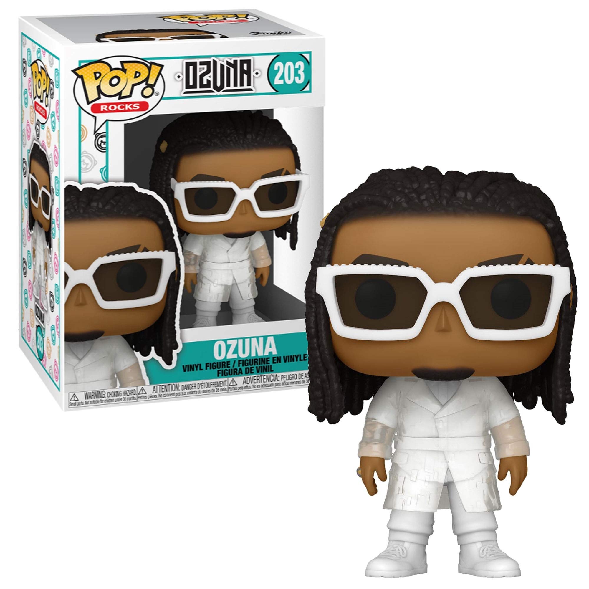 Funko Pop! Rocks: Ozuna - Vinyl-Sammelfigur - Geschenkidee - Offizielle Handelswaren - Spielzeug Für Kinder und Erwachsene - Music Fans - Modellfigur Für Sammler und Display