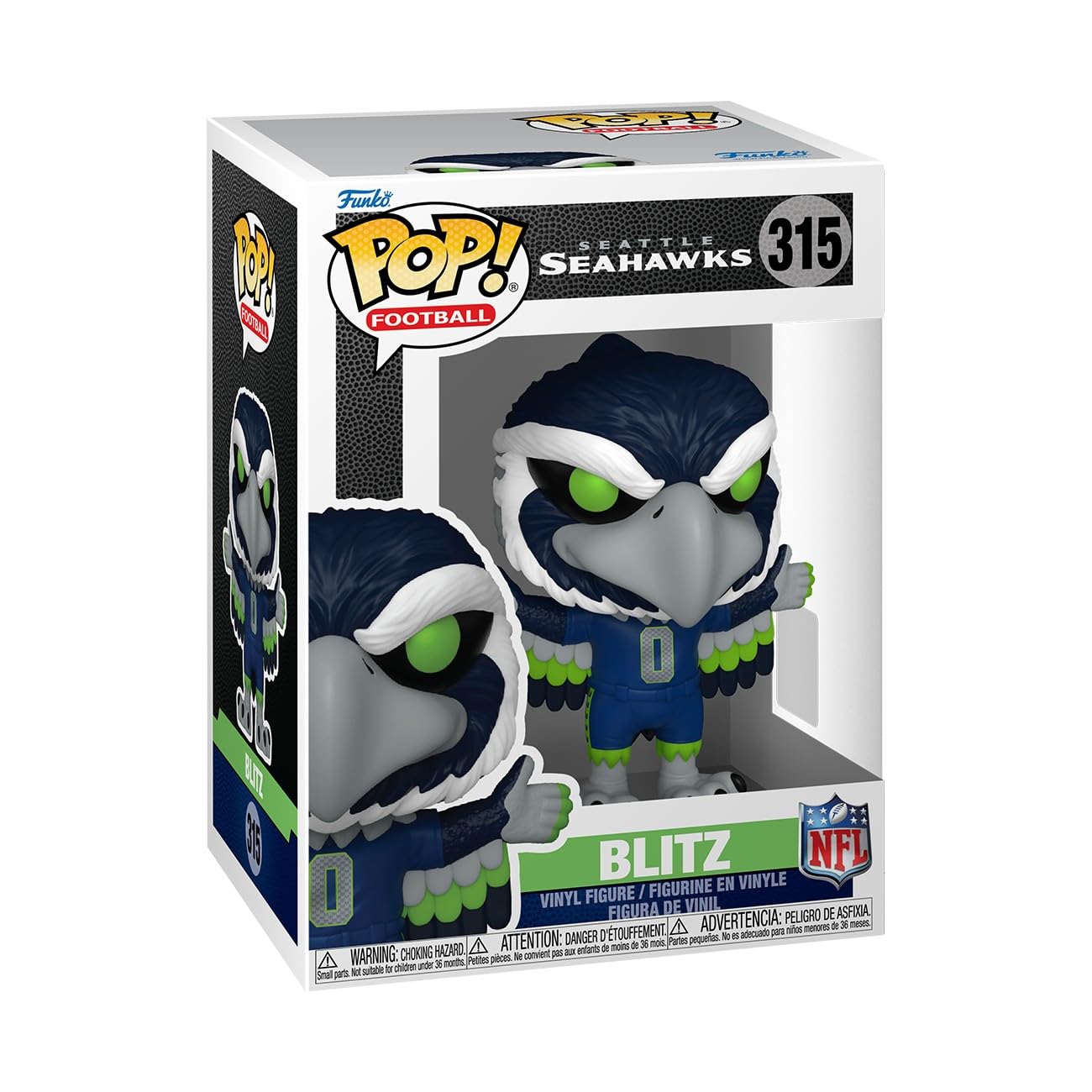 Funko Pop! NFL Seahawks - Blitz - Maskottchen