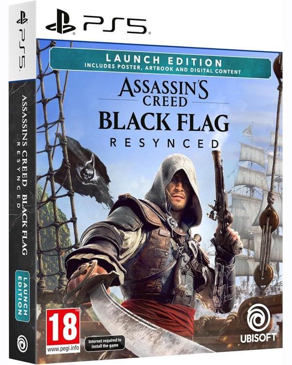 Assassins Creed Black Flag Resynced - LIMITIERTE Launch Edition - DEUTSCHE VERPACKUNG - (100% Uncut) [AT PEGI] (PS5)