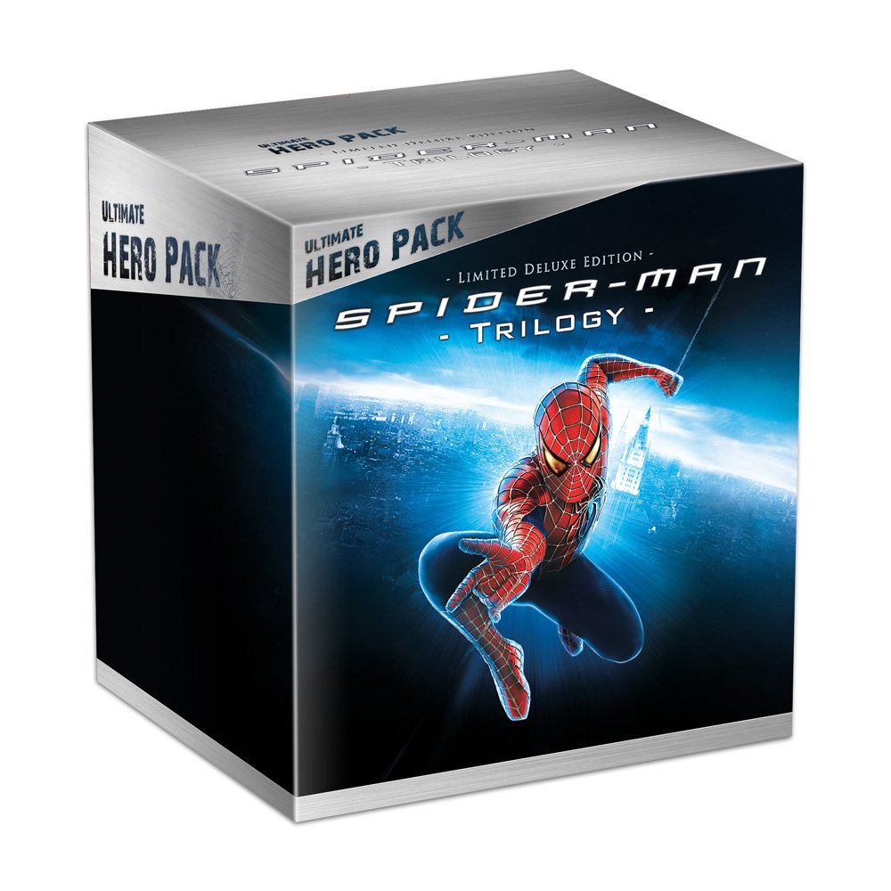 Spider-Man – Trilogie – Coffret Collector mit der Figur Venom – Limitierte Edition exclusive Amazon. fr [Blu-ray]