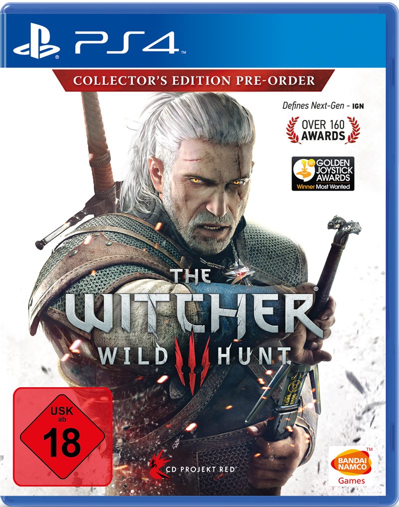 The Witcher 3: Wild Hunt [Collectors Edition inkl. Figur, Witcher-Medaillon, Steelbook mit Artwork, Artbook, Soundtrack]