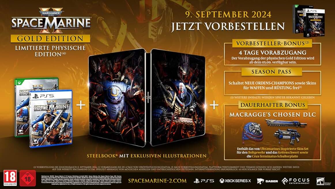 Warhammer 40,000: Space Marine 2 Gold Edition