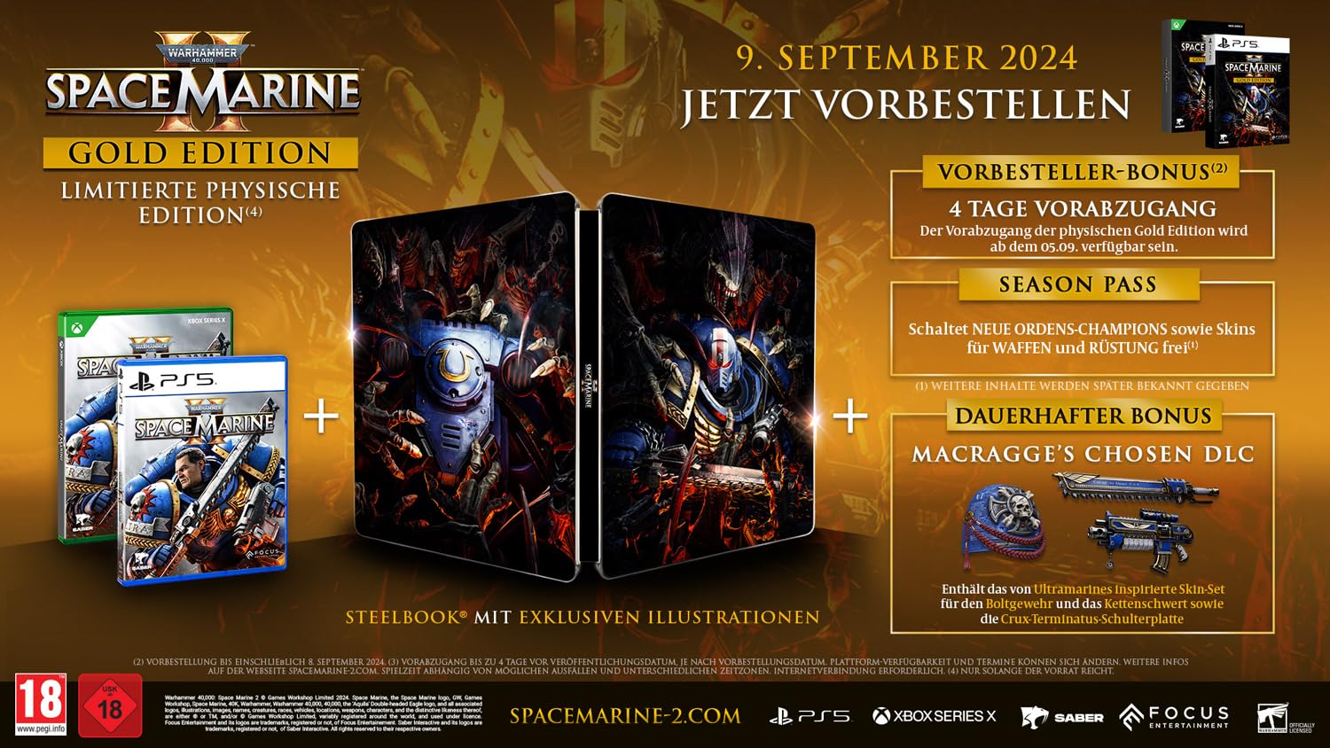 Warhammer 40,000: Space Marine 2 Gold Edition