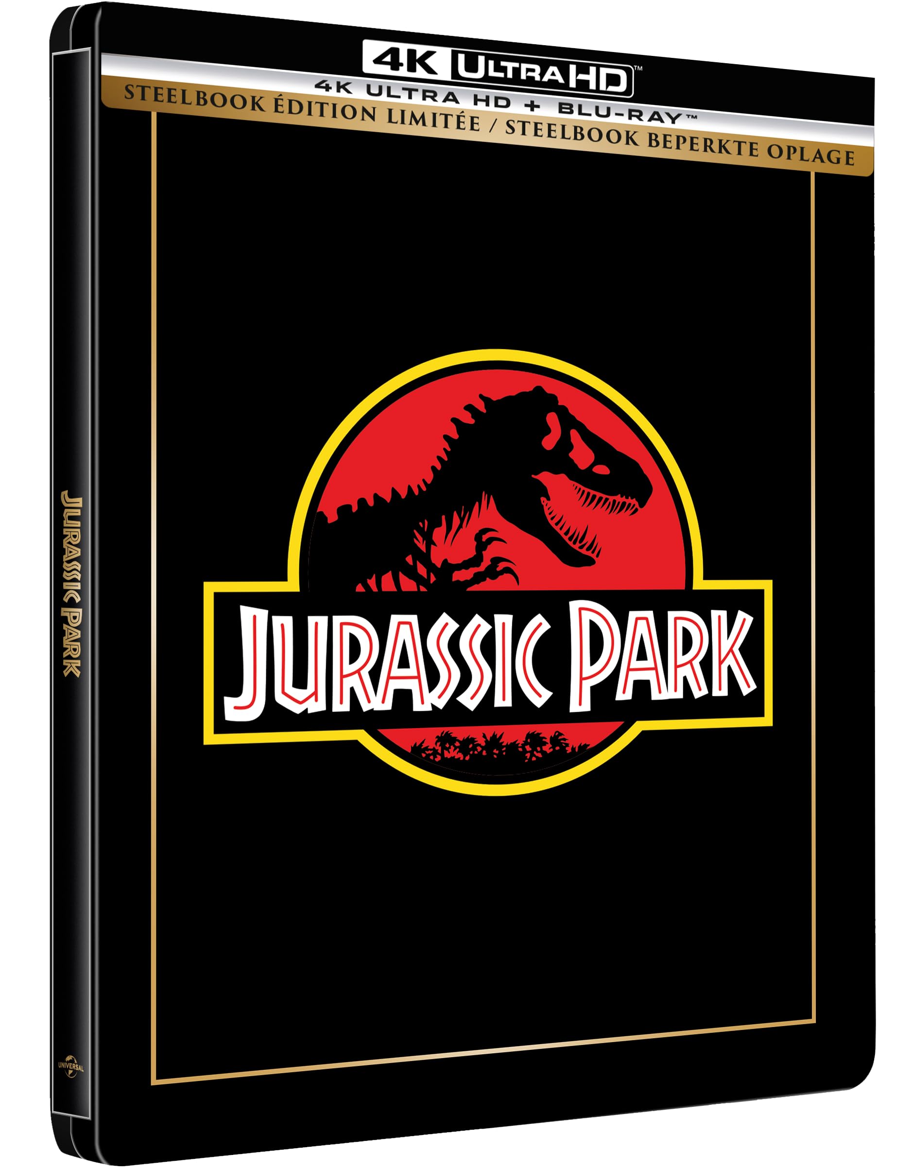JURASSIC PARK (1993) - COMBO UHD 4K + BD - STEELBOOK [Blu-ray]