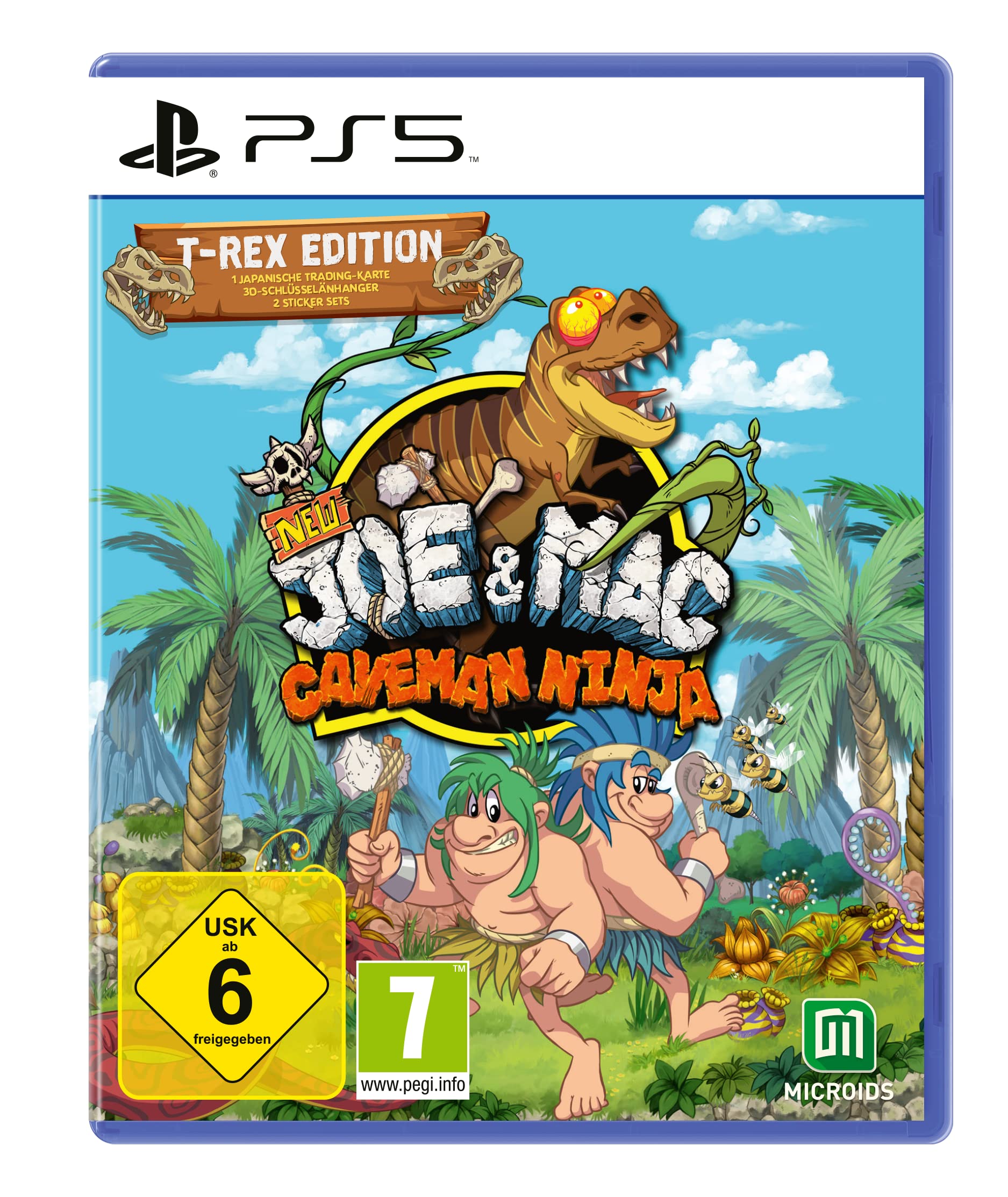 New Joe & Mac: Caveman Ninja - T-Rex Edition