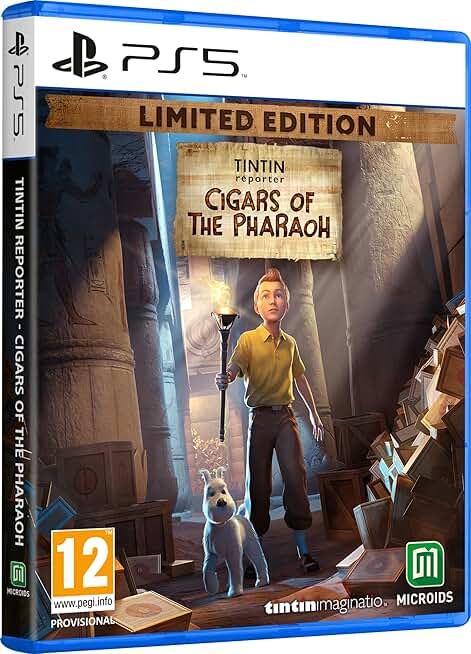 Tim und Struppi - Die Zigarren des Pharaos [Limited Edition, EU Import]