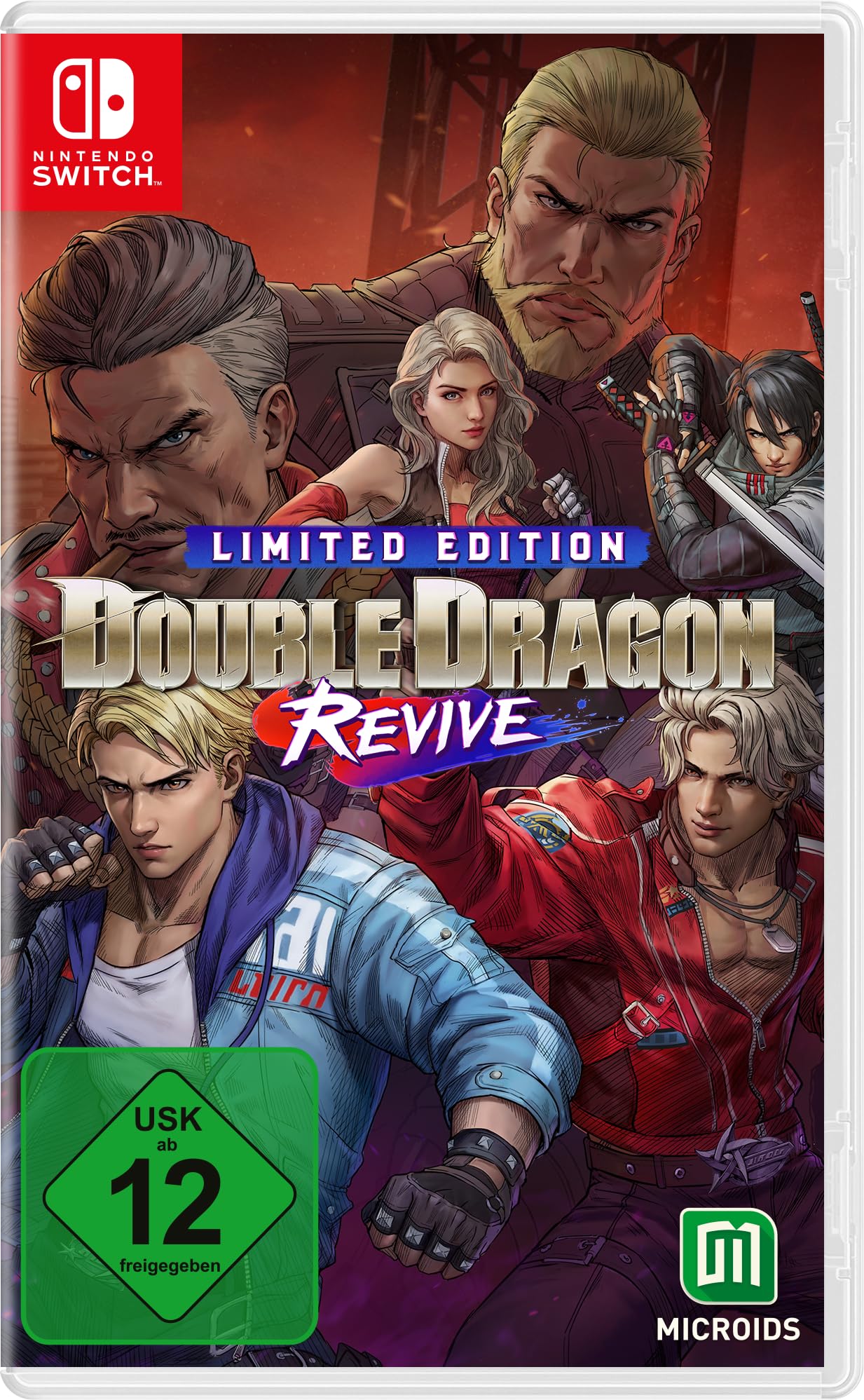Double Dragon Revive,1 Nintendo Switch-Spiel (Limited Edition)