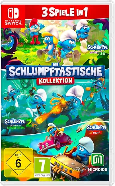 Die Schlumpftastische Kollektion - 3 Spiele in 1