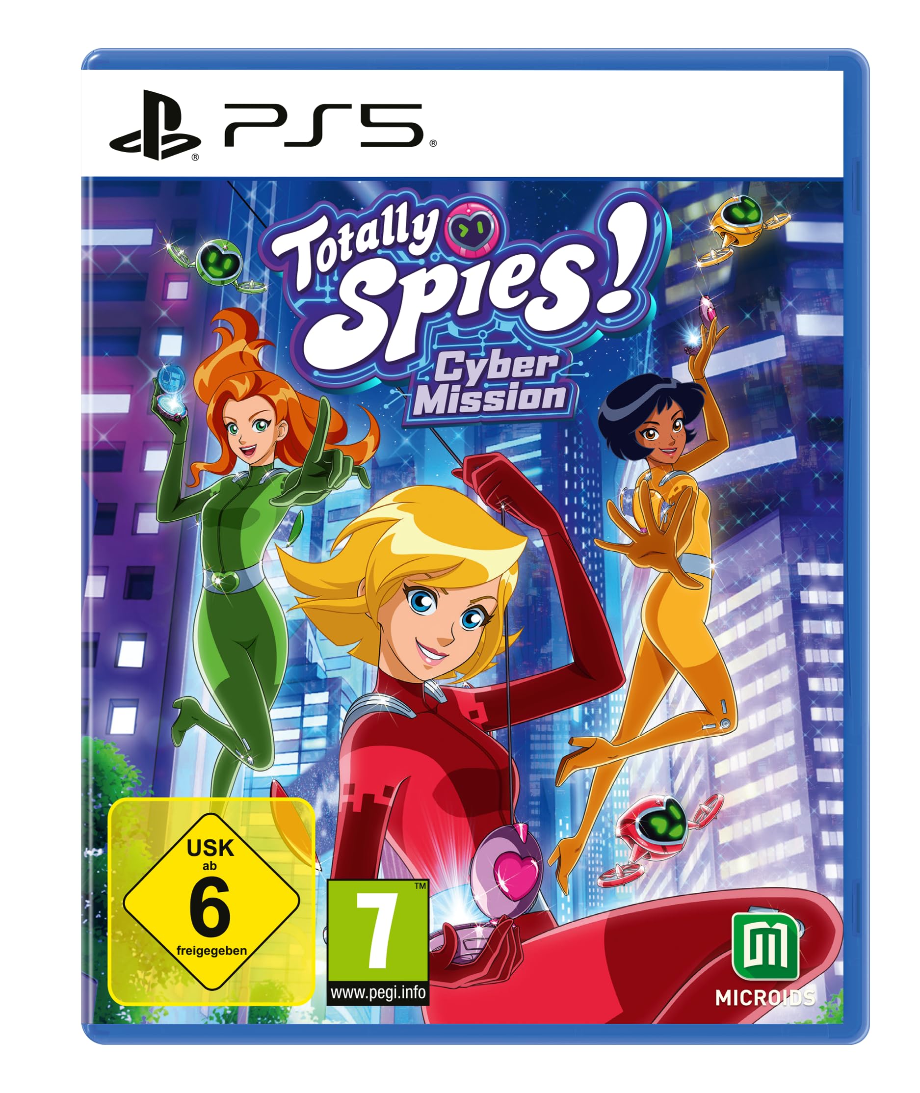 Totally Spies! - Cyber Mission,1 PS5-Blu-ray Disc