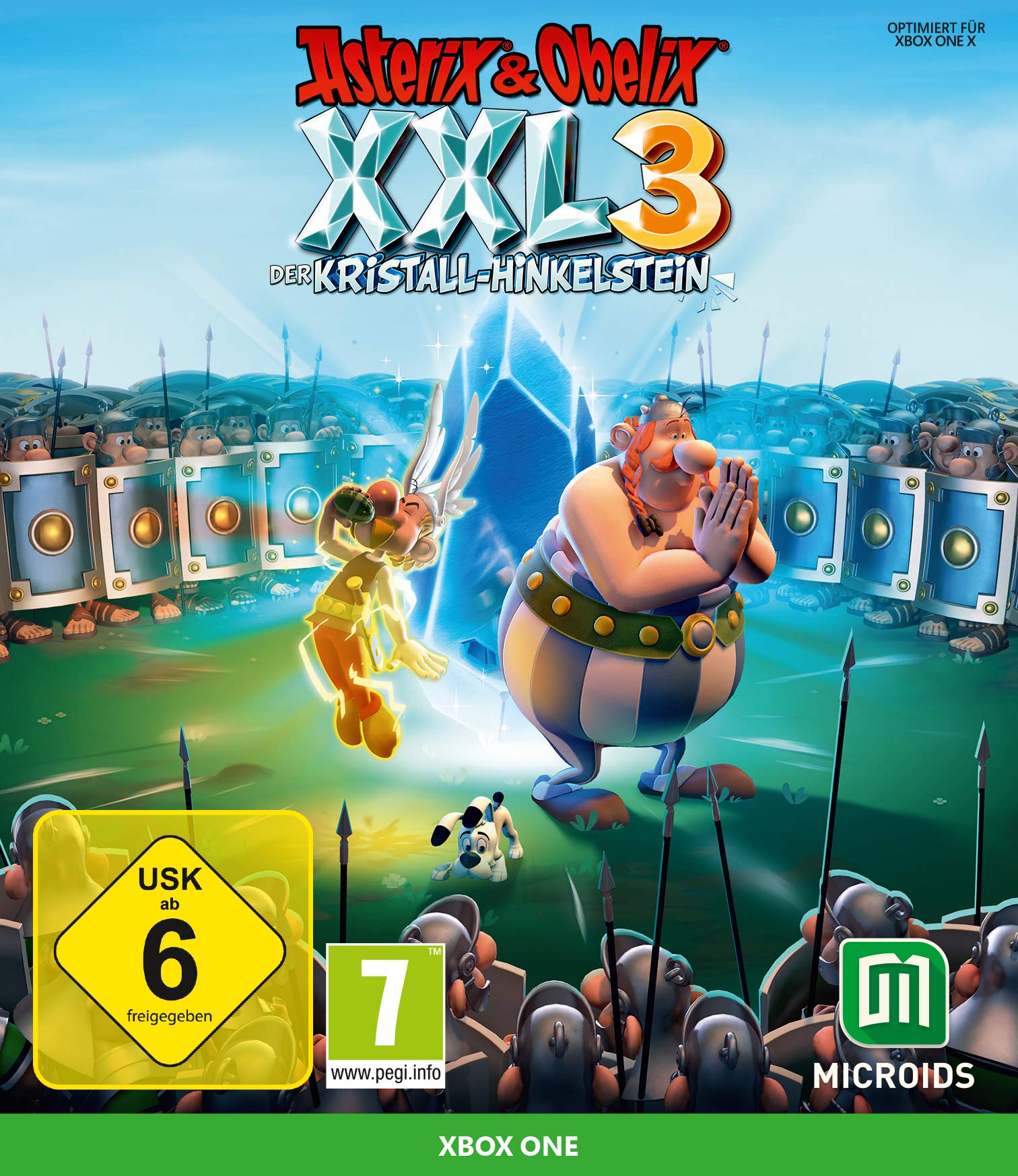 Asterix & Obelix XXL3 - Der Kristall-Hinkelstein [Limited Edition inkl. 2 Figuren]
