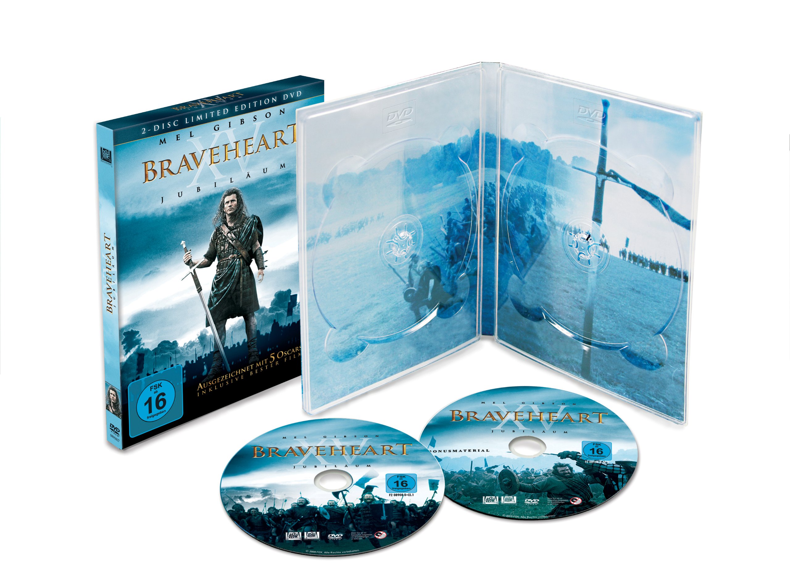Braveheart - XV Jubiläum Edition [2 DVDs] (Limited Edition)