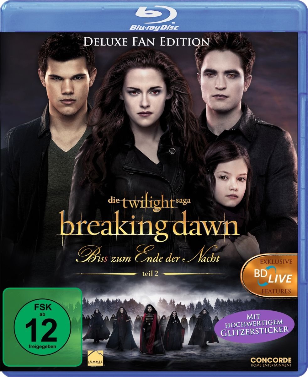 Breaking Dawn - Biss zum Ende der Nacht Teil 2 - Fan Edition [Blu-ray] [Deluxe Edition]