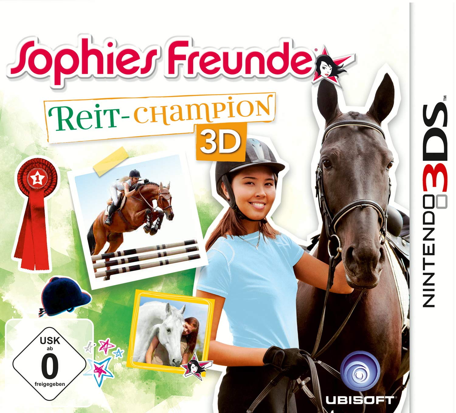 Sophies Freunde - Reit - Champion 3D [Software Pyramide] - [Nintendo 3DS]