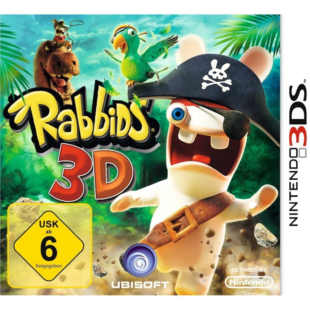 Rabbids 3D [Software Pyramide] - [Nintendo 3DS]