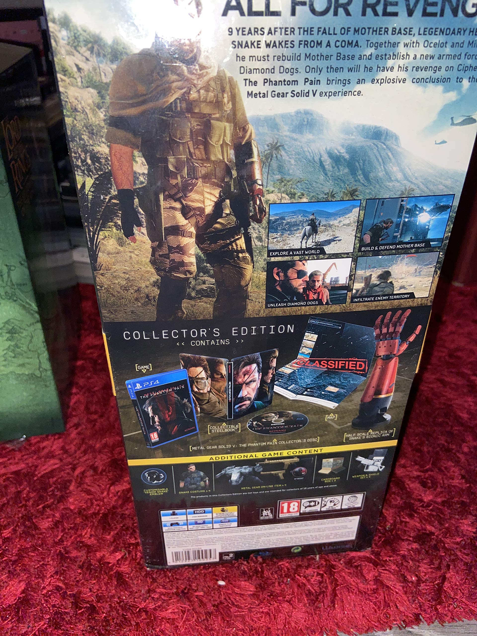 UK Import Metal Gear Solid V: The Phantom Pain - Collector's Edition - [Xbox One] auf Deutsch spielbar