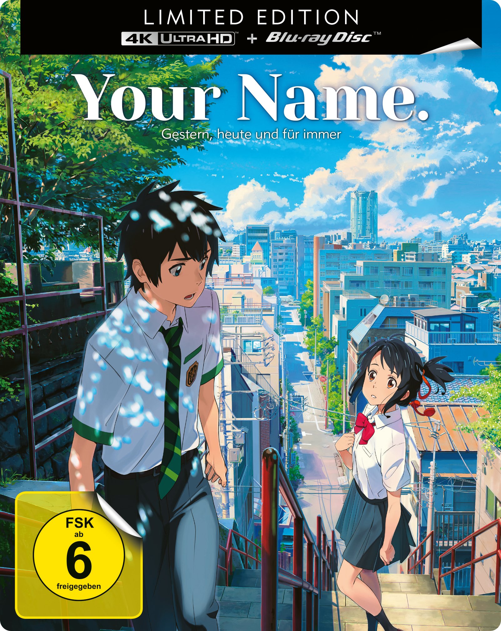 Your Name. - Gestern, heute und für immer - Limited Edition - Steelbook (4K Ultra HD) (+ Blu-ray 2D)