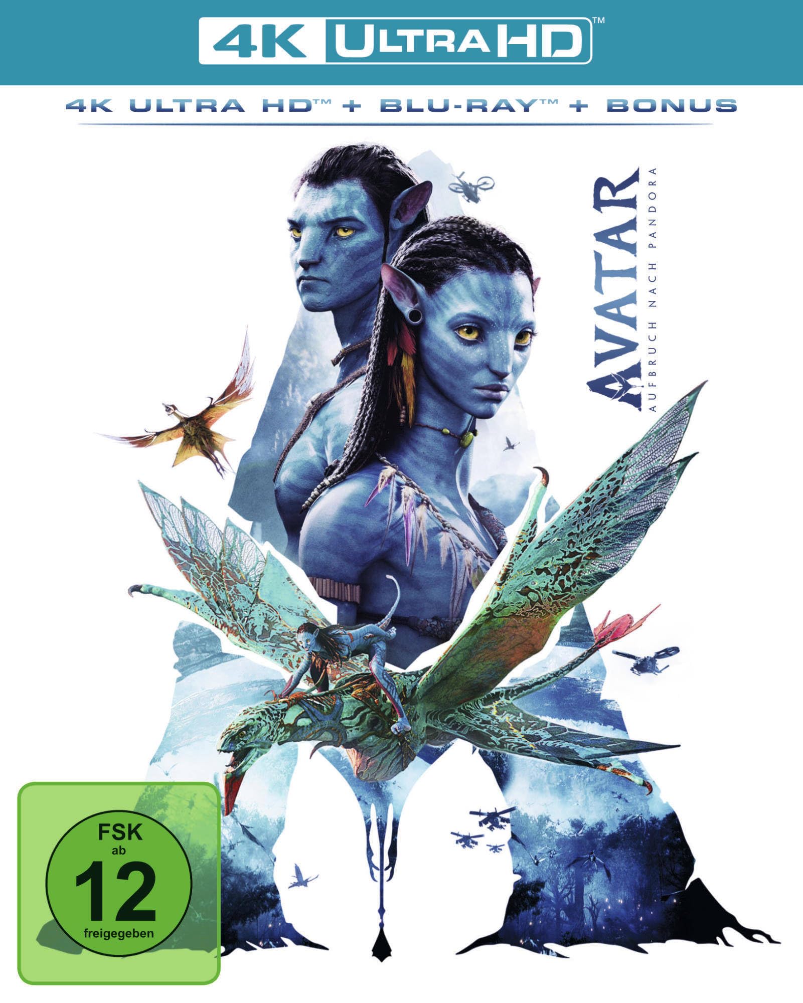Avatar - Aufbruch nach Pandora - Dolby Vision 2023 (4K Ultra HD + Blu-ray + Bonus-Blu-ray)