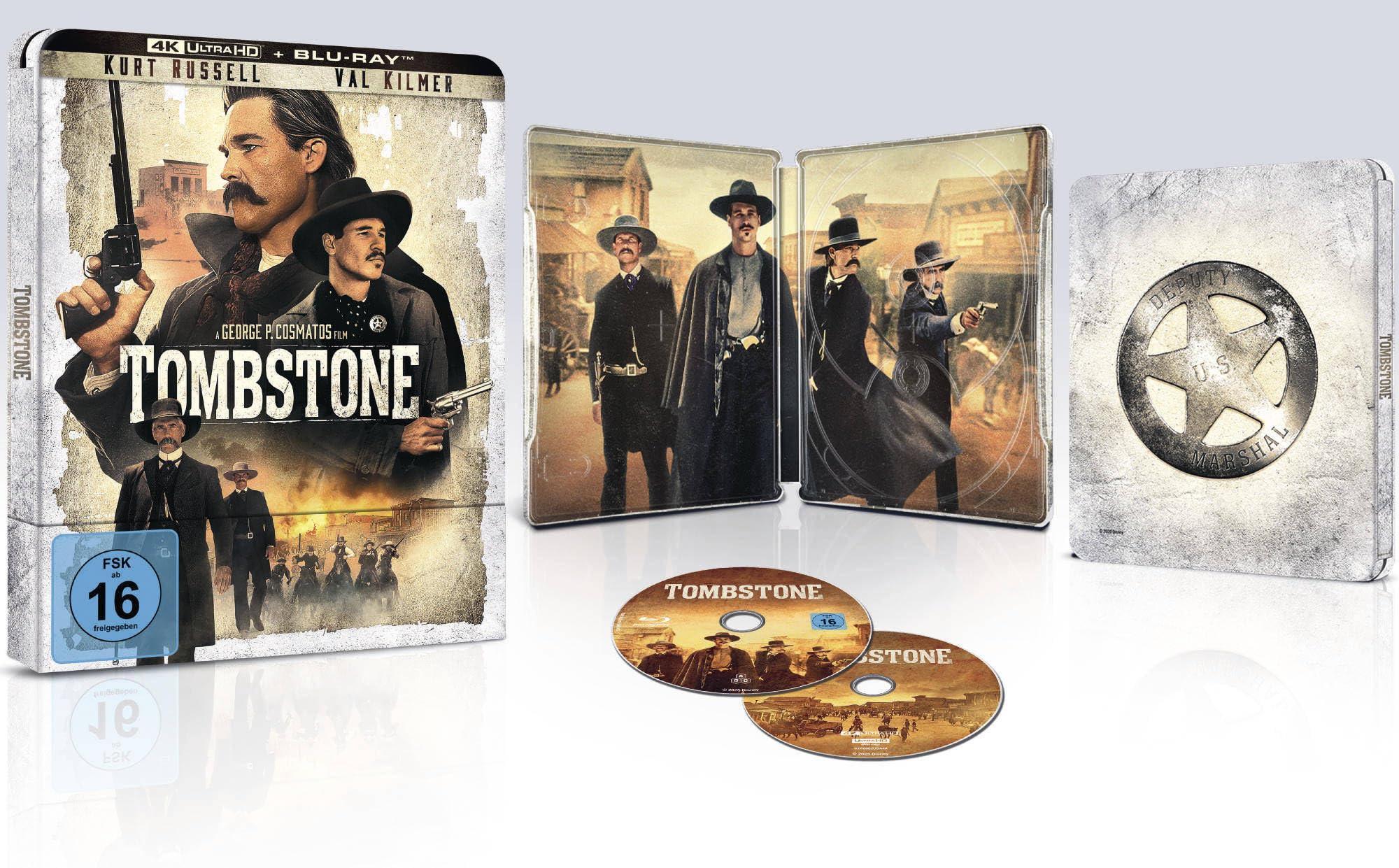 Tombstone 4K UHD + Blu-ray (Lim. Steelbook)