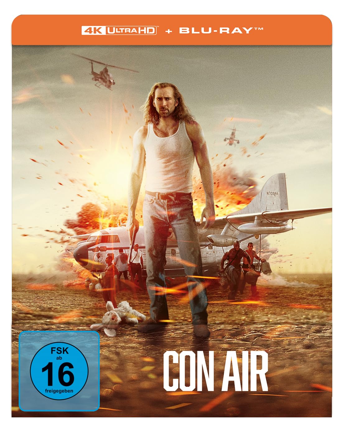 Con Air UHD+BD (Lim. Steelbook, ungeschnittene Fassung)