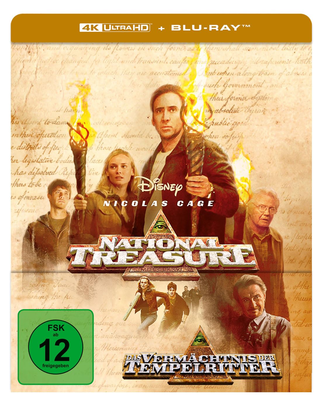 Das Vermächtnis der Tempelritter UHD+BD (Lim. Steelbook)