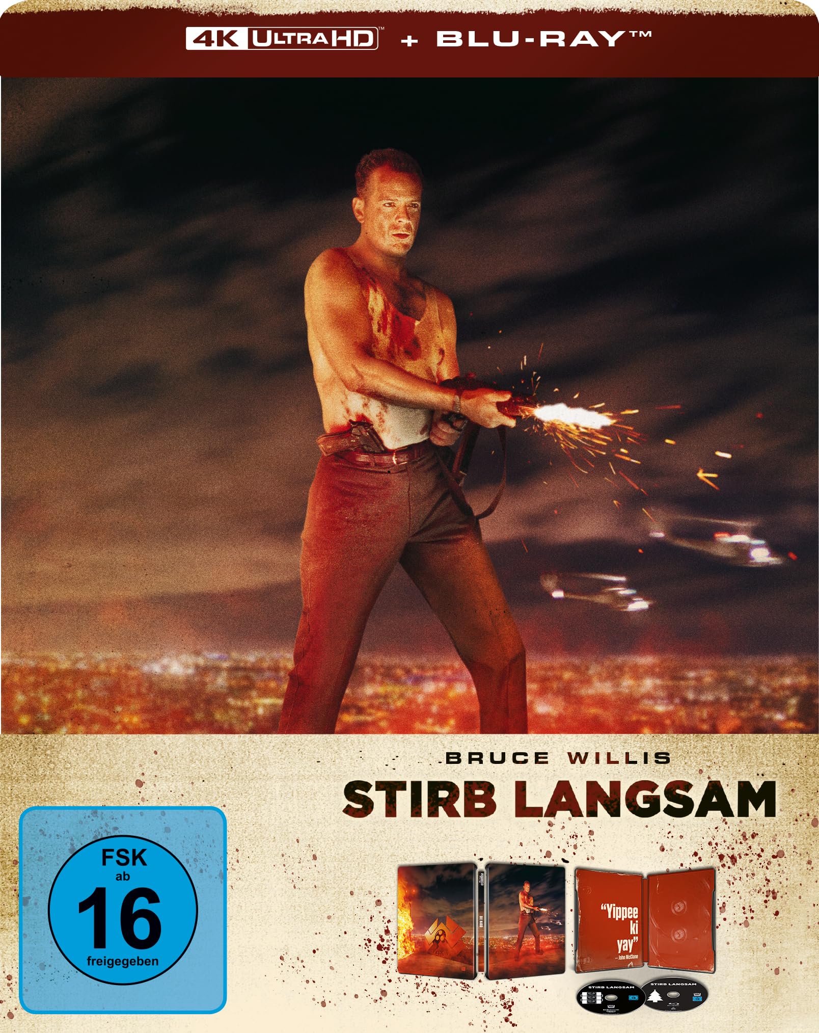 Stirb langsam 4K UHD + Blu-ray (Lim. Steelbook)